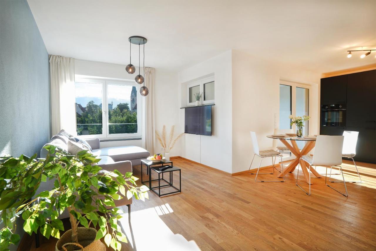 Voyage Stadtoase Am Fluss I Zentral I Freier Parkplatz I Wifi I Netflix I Aufzug Kempten Exteriér fotografie